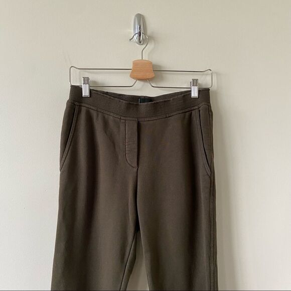Aritzia-wilfred Free Olive Green  Joggers (Size:Small) - Picture 3 of 8